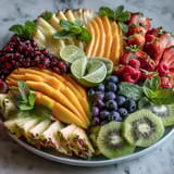 Tropical Mango Pineapple Display