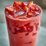 Pink Starburst Refresher Drink