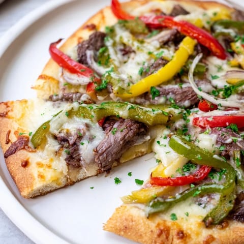 Philly Cheesesteak Pizza