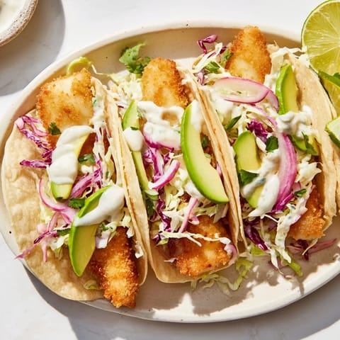 Baja Fish Tacos Delight