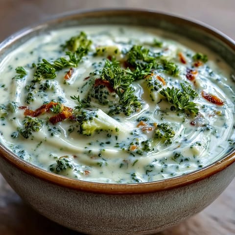 This easy homemade creamy vegetable soup is served hot in a rustic bowl, perfect for a cozy vegetarian dinner.  