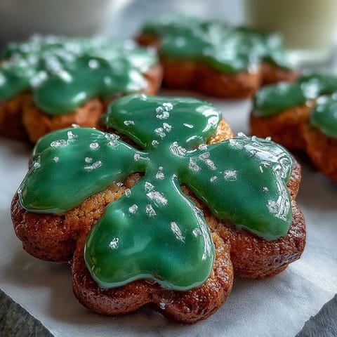 St Patrick's Shamrock Cookies