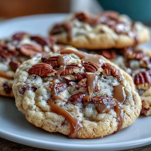Butter Pecan Cookies Caramel