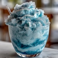 Fluffy, frosty TikTok Cloud Slushie with icy lemon-lime soda and creamy condensed milk.